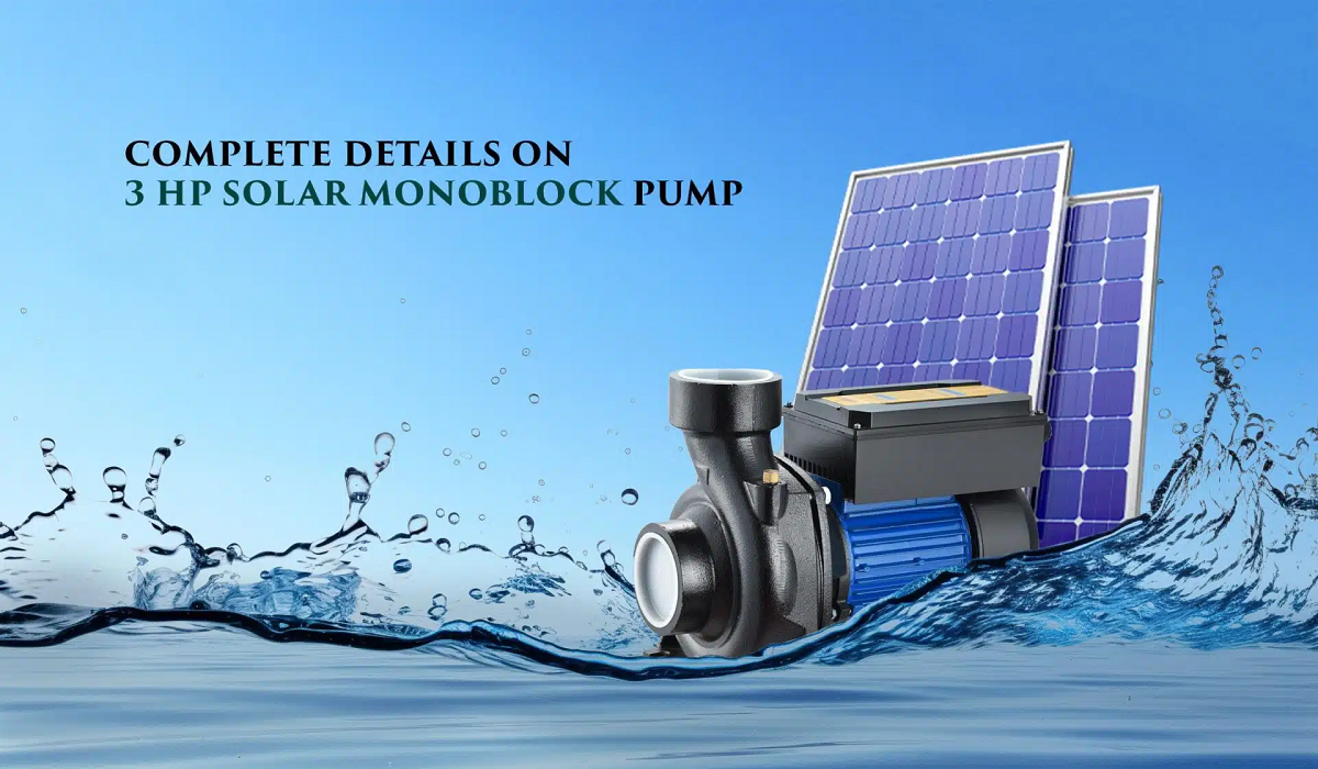 Solar Monoblock Motor